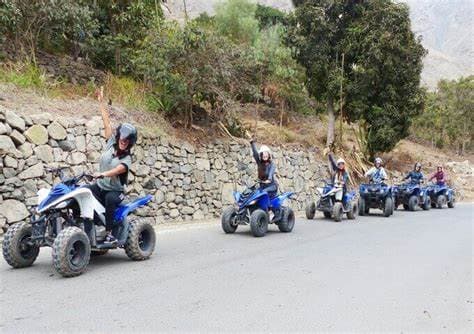 Paseo en cuatrimoto por los caminos de Lunahuaná