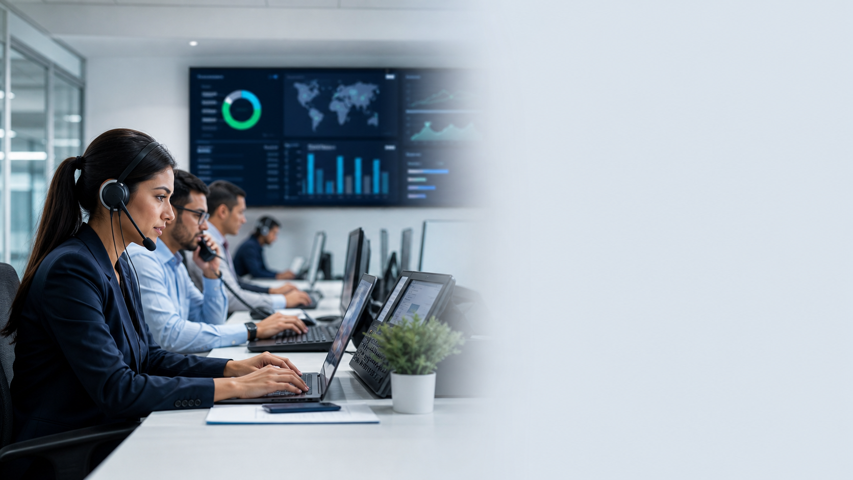 Equipo de postventa gestionando casos y seguimiento