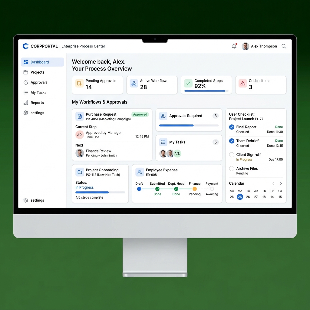 Portal empresarial B2B conectado